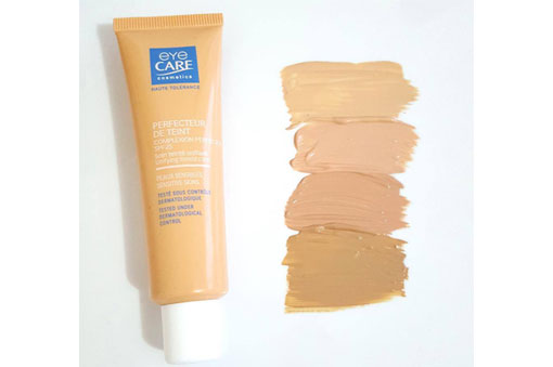 New, ultra-light and illuminating Complexion Perfector Foundation from Eye Care Cosmetics
