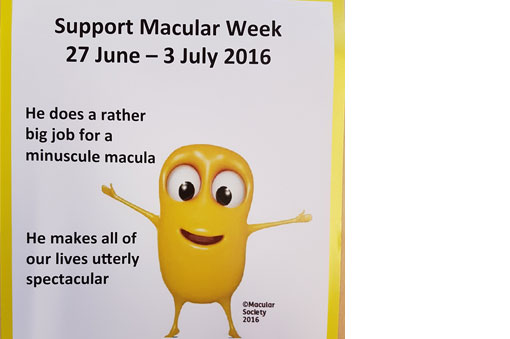It's Macular Week this week!