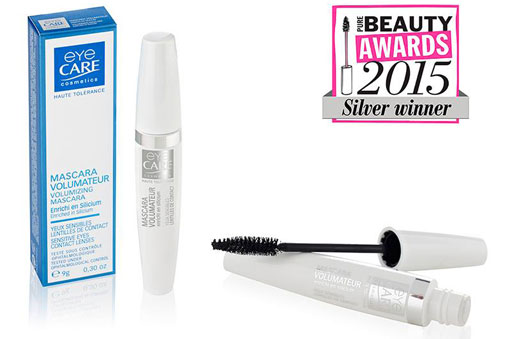 Eye Care Volumising Mascara wins Silver at Pure Beauty Awards