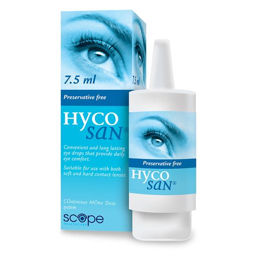 Hycosan eye drops