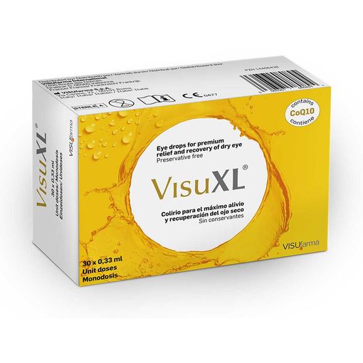 VisuXL eye drops (UD vials)