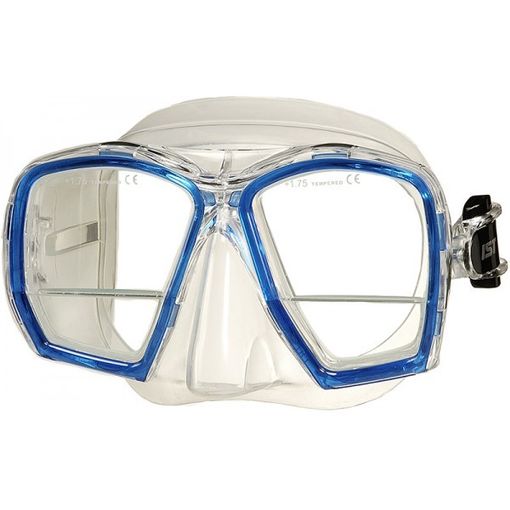 IST Gauge MP207 diving mask in Blue/Clear