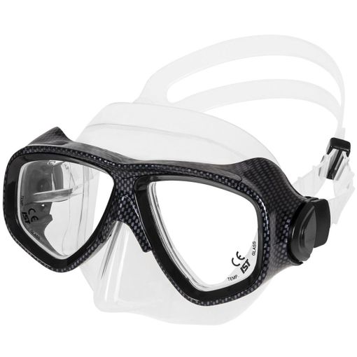 IST Search M80 diving mask in Black/Grey