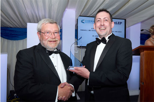 Our parent eye health company Butterflies Healthcare wins Cherwell Business Award